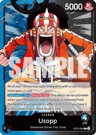 Usopp (042) (OP10-042) - Leader