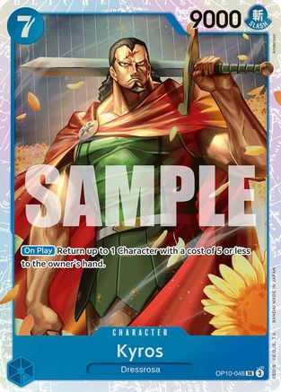 Kyros (OP10-046) - Super Rare