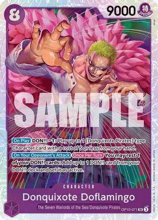 Donquixote Doflamingo (OP10-071) - Super Rare