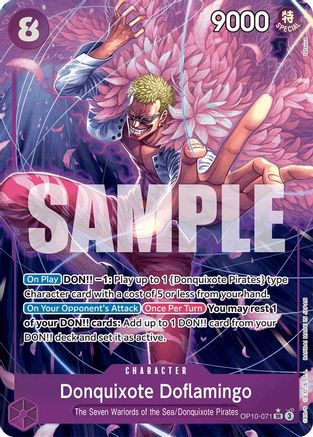 Donquixote Doflamingo (Parallel) (OP10-071) - Super Rare