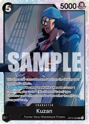 Kuzan (OP10-082) - Super Rare