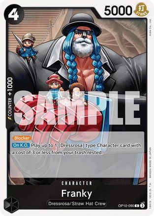 Franky (090) (OP10-090) - Rare