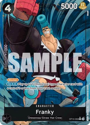 Franky (090) (Parallel) (OP10-090) - Rare