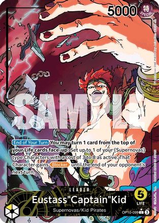 Eustass"Captain"Kid (099) (Parallel) (OP10-099) - Leader