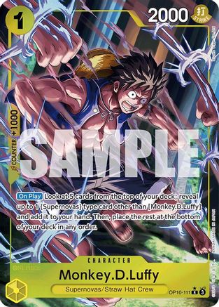 Monkey.D.Luffy (111) (Parallel) (OP10-111) - Rare