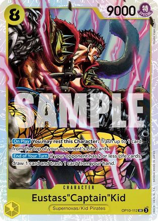 Eustass"Captain"Kid (112) (OP10-112) - Super Rare
