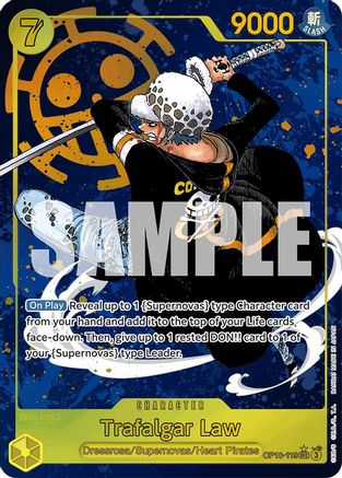 Trafalgar Law (119) (Parallel) (OP10-119) - Secret Rare