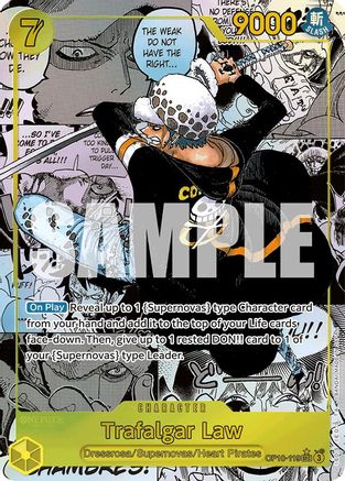 Trafalgar Law (119) (Manga) (OP10-119) - Secret Rare