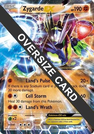 Zygarde EX - 54/124  - Promo - Holofoil