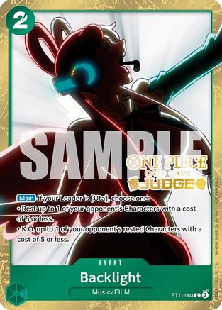 Contre-jour (Pack Juge Vol. 5) (ST11-003) - Courante