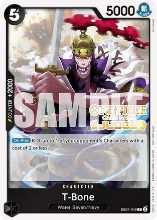T-Bone (Pack du Juge Vol. 5) (EB01-049) - Rare