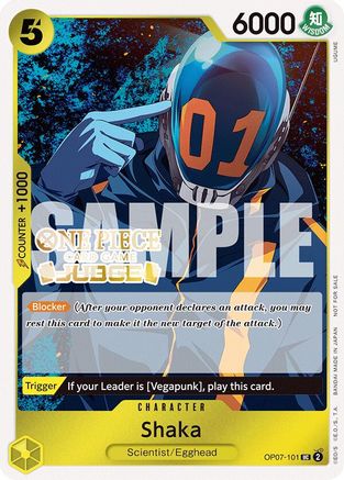 Shaka (Juge Pack Vol. 5) (OP07-101) - Peu commune