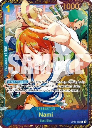 Nami (Championship 25-26 Regionals Season 1) (OP09-050)  -  Rare