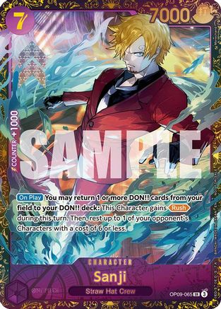 Sanji (Championship 25-26 Regionals Season 1) (OP09-065)  -  Super Rare