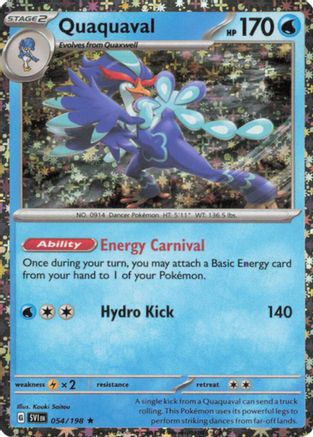 Quaquaval - 054/198 (Sparkle Holo)  - Promo - Holofoil