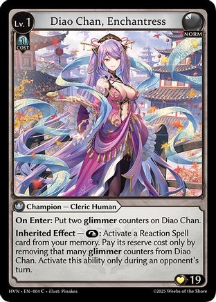 Diao Chan, Enchantress (004) -  Common