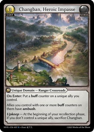 Changban, Heroic Impasse (037) -  Rare