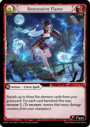 Restorative Flame (096) -  Common