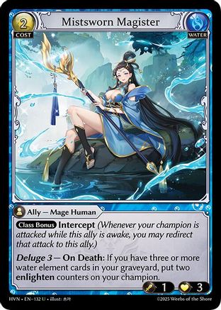 Mistsworn Magister (132) -  Uncommon