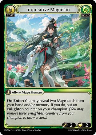 Inquisitive Magician (157) -  Uncommon