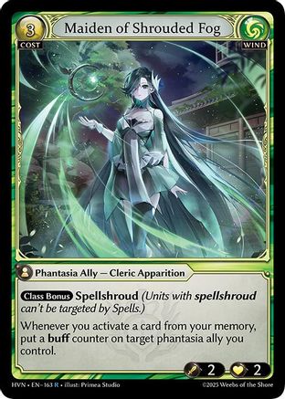 Maiden of Shrouded Fog (163) -  Rare