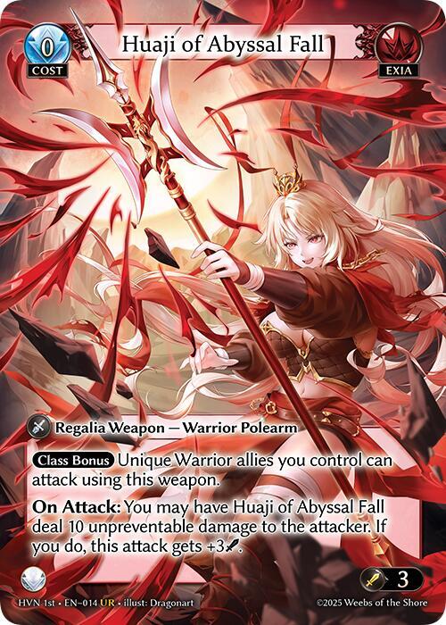 Huaji of Heaven's Rise // Huaji of Abyssal Fall (014) -  Ultra Rare