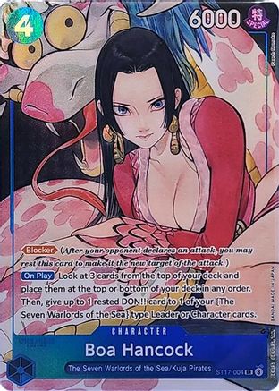 Boa Hancock (Illustration Box Vol.1) (ST17-004) - Super Rare