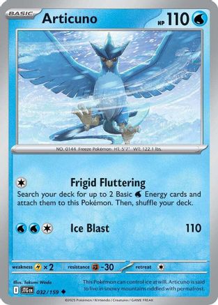 Articuno - 032/159  - Uncommon - Normal