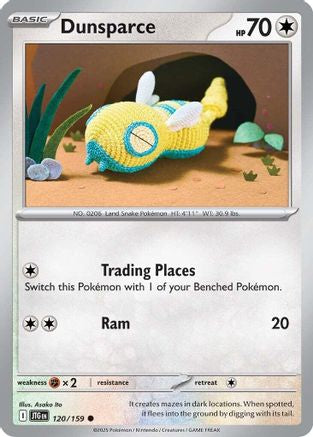 Dunsparce - 120 - Common - Reverse Holofoil