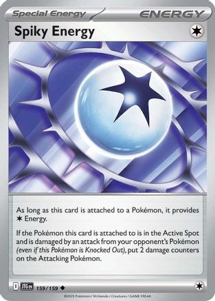 Spiky Energy - 159/159  - Uncommon - Reverse Holofoil