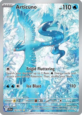 Articuno - 161/159  - Illustration Rare - Holofoil