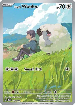 Hop's Wooloo - 170/159  - Illustration Rare - Holofoil