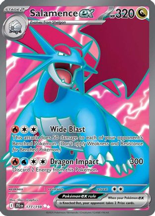 Salamence ex - 177/159  - Ultra Rare - Holofoil