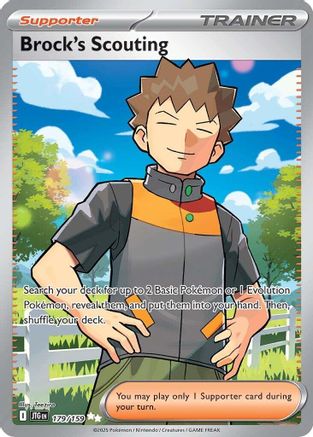 Brock's Scouting - 179/159  - Ultra Rare - Holofoil