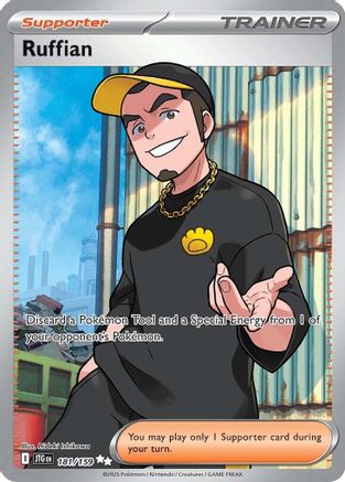 Ruffian - 181/159  - Ultra Rare - Holofoil