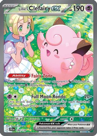 Lillie's Clefairy ex - 184/159  - Special Illustration Rare - Holofoil
