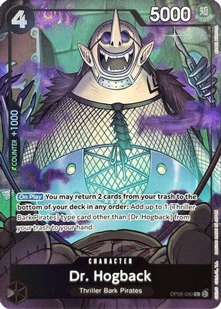 Dr. Hogback (Collection de cartes Premium - Best Selection Vol. 3) (OP06-090) - Cartes promotionnelles One Piece - Rare