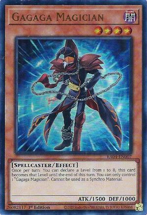 Magicien Gagaga (UR) (RA04-EN007) - Quarter Century Stampede 1ère édition