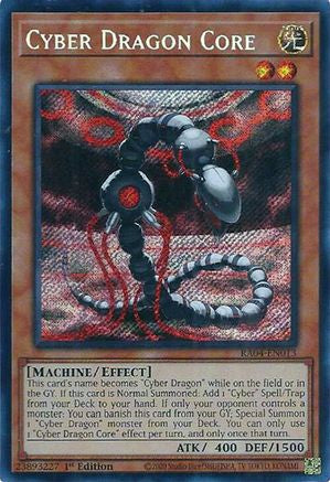 Dragon Cyber Cœur (Secrète Rare) (RA04-FR013) - Stampede du Quart de Siècle 1ère Édition