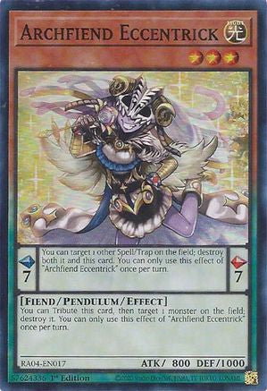 Archfiend Eccentrick (RA04-EN017) - Stampede du Quart de Siècle 1re édition