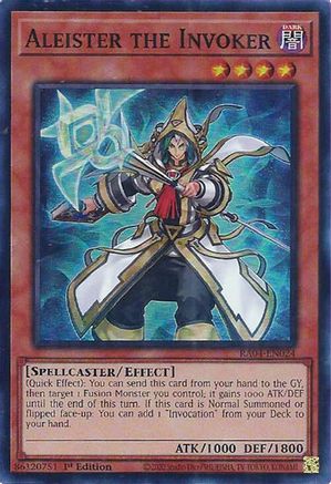 Aleister the Invoker (Art alternatif) (RA04-FR024) - Quarter Century Stampede 1re Édition
