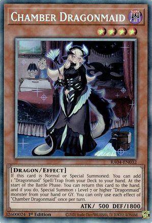 Servante-Dragon des Chambres (CR) (RA04-FR032) - Ruée du Quart de Siècle 1ère Édition