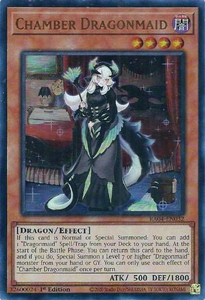 Chamber Dragonmaid (UR) (RA04-EN032) - Quarter Century Stampede 1ère édition