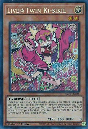 Ki-sikil JumeauScintillant (Secret Rare) (RA04-FR035) - Ruée du Quart de Siècle 1re édition