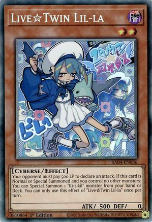 LiveTwin Lil-la (CR) (RA04-EN036) - Quarter Century Stampede 1ère Édition