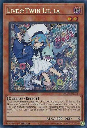 LiveTwin Lil-la (Secret Rare) (RA04-EN036) - Quarter Century Stampede 1ère Édition