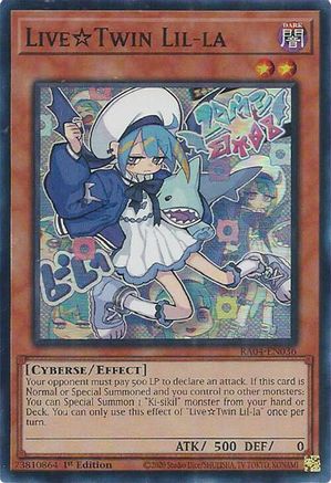 LiveTwin Lil-la (RA04-EN036) - Quarter Century Stampede 1re édition