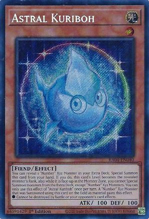 Astral Kuriboh (Secrète Rare) (RA04-FR040) - Quarter Century Stampede 1ère Édition