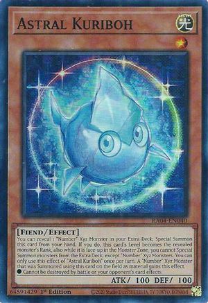 Astral Kuriboh (RA04-FR040) - Stampede du Quart de Siècle 1re édition