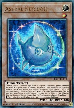 Astral Kuriboh (Ultimate Rare) (RA04-EN040) - Stampede du Quart de Siècle 1ère Edition